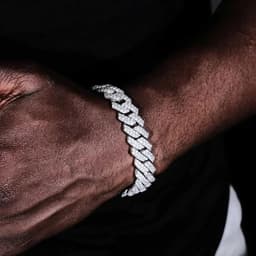 Iced Out Cuban Braclete 2